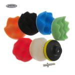 Buy cheap 3 Inch Foam Buffing Pad Round Wave Sponge Polishing To Clean Car Surface from wholesalers