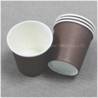 Buy cheap Wholesale Disposable Brown 3oz Single Wall Cup,Paper Cups For Coffee,Brown Paper product