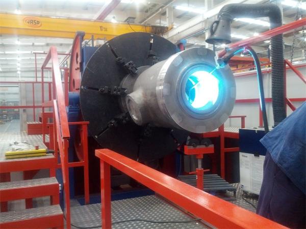 Buy cheap 18T Industrial Hydraulic Beam Welding Line 6.5m/Min Flange Straightening Machine from wholesalers