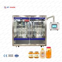 Buy cheap 380v Tomato Paste Packing Machine 0.6mpa 2.2kw Honey Jar Filling Machine product