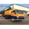 Buy cheap LPG Gas Tank HOWO 8tons 4*2 Propane Bobtail Truck Petrol Tanker Truck from wholesalers