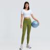 Buy cheap Women Lulu Cropped Yoga Padded T Shirt Breathable Cross Back Gym Energy Top from wholesalers