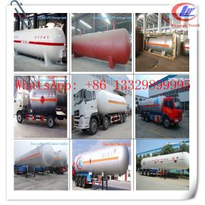 Buy cheap CLW brand 80m3 surface LPG gas storage tank for sale, hot sale 32metric tons bulk surface lpg gas storage tank from wholesalers