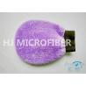 Buy cheap Plush Fleece Microfiber Car Cleaning Mitt / Microfibre Super Mitt 100% Handmade from wholesalers