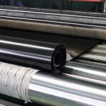 Smooth 1mm Hdpe Liner Elongation At Break ≥700% Carbon Black Content 2.0-3.0%