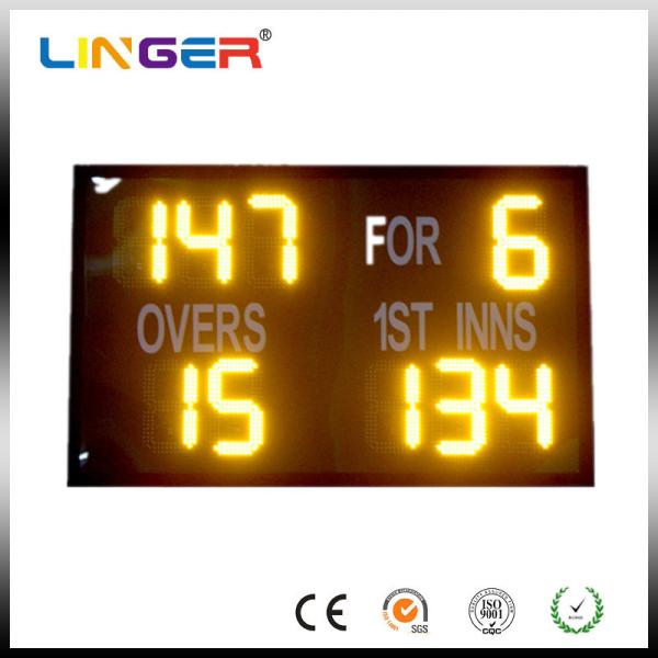 Buy cheap Outdoor Easy Operation Cricket Digital Scoreboard With 2 Years Warranty from wholesalers