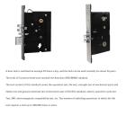 Apartment RFID Hotel Door Locks Hotel Keyless Colors Optional Energy Saving