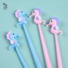 Buy cheap Cute Cartoon Blue Gel Ink Pens Cartoon Animal Writing Pens 0.5 Mm Assorted Styles Pens Stationery For School Office Home Student Kids Birthday Present from wholesalers