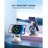 Buy cheap Magnetic Wireless Charger Stand 15W With 360 Degree Rotation from wholesalers
