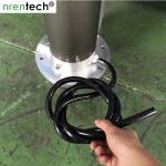 6m pneumatic telescopic mast for mobile light tower/ telescoping mast for