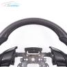 Buy cheap Gloss Sports Car Honda Crz Steering Wheel Carbon Fiber Black Leather 350mm from wholesalers