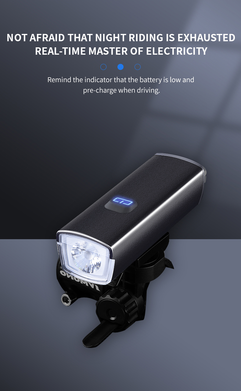 High Lumen Ipx6 LED Bicycle Light USB Fast Charging Bicycle Flashlight