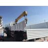 Buy cheap Sinotruk HOWO 4x4 290hp Truck Mounted Crane 6.3 Ton Telescopic Boom 12.00R20 Tire from wholesalers