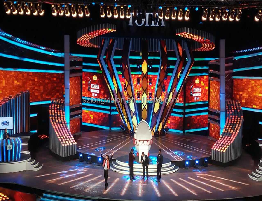ODM Stage Background Video Wall Led Screens For Events 500x500mm P4.81