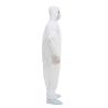 Buy cheap PPE Disposable Protective Coverall Waterproof White 25gsm-70gsm from wholesalers