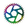 Buy cheap Aluminum Alloy Mountain Road Bicycle GXP Crank Rings Dazzle Colour from wholesalers