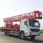 BZ300CA Hydraulic Rotary Deep Water Well Drilling Rig With HOWO Chassis