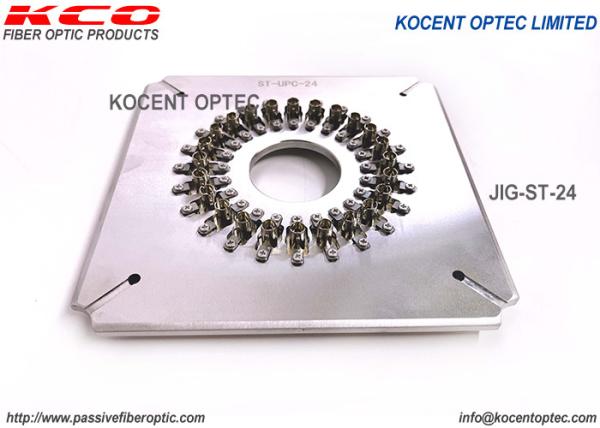 Buy cheap ST PC Optical Fiber Connector Grinding Jig / Fiber Optic Connector Polishing Fixture from wholesalers