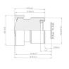 Buy cheap Black Surround View Camera Lens EFL3.45mm All-round perspective for park assist from wholesalers
