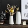 Buy cheap Minimalism Style White Ceramic Vase For Bedroom Kitchen Living Room Office Desk from wholesalers