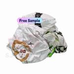 IMPA 232906 White Cotton For Rags Fabric Waste Cleaning Rags White Printed T