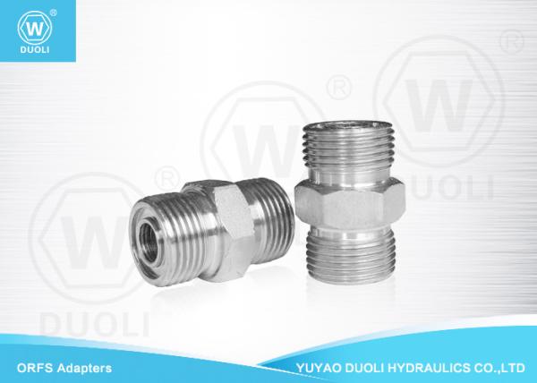 Buy cheap Carbon Steel Hydraulic Male ORFS Adapter , Thread O Ring Pipe Fittings from wholesalers