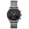 Buy cheap Chronograph japan movt water resistant stainless steel back with mesh strap from wholesalers