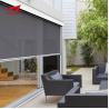 Buy cheap SUNC Outdoor Electric Blinds Black Zip Screen Roller Blinds Sun Shade Patio from wholesalers