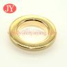 Buy cheap Glossy gold 21x12x4.5mm Nickle free High quality brass metal shoe eyelets and grommet for clothing from wholesalers