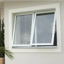 Buy cheap Fluorocarbon Coated Aluminum Awning Window Low E Glass Tempered from wholesalers
