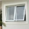 Buy cheap Fluorocarbon Coated Aluminum Awning Window Low E Glass Tempered from wholesalers