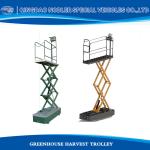 Electric Greenhouse Harvest Trolley Vegetable Automatic Lifting System Metal