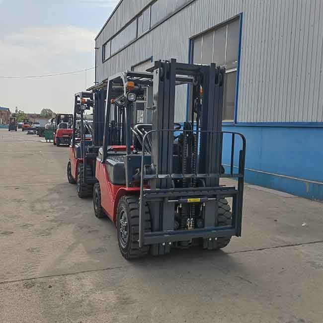 G Series Forklift 3.5 Ton Counter Balanced Forklift Truck Double Front Tires