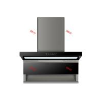 Buy cheap 900mm Side Suction L Shaped Cooker Hood Kitchen Chimney Hood E68B product