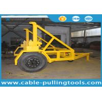 Buy cheap 10T Cable Carriage Vehicle Cable Drum Trailer Cable Reel Trailer Underground product