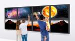 School Horizontal Naked Eye 3D 55 Inch LCD Digital Signage