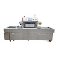 Buy cheap PLC Control Vacuum Tray Sealer Nitrogen Filling Machine For Food Packaging product