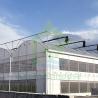Buy cheap Sawtooth Plastic Film Multi-span Poly Tunnel Vegetable Hothouse Greenhouse For Hydroponic from wholesalers