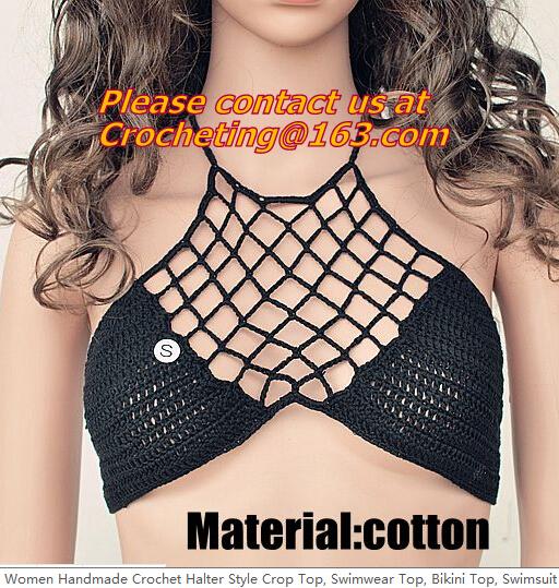 Women handmade underwear bikini botton,Crochet swimsuit briefs,Cotton beach wear