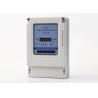 Buy cheap Long Life 3 Phase 4 Wire Energy Meter / Prepaid Electronic Energy Meter 220V from wholesalers