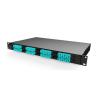Buy cheap 96 Port 8 Pcs Fiber Optic Enclosure Box , 12F Cassette Max Rack Mount Fiber Enclosure from wholesalers