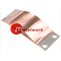 Buy cheap CE Flexible Copper Shunts , Copper Foil Connector For Electrical Connection product