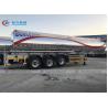 Buy cheap SASO ADR 3 Axle 5454 Aluminum Alloy Oil Tanker Trailer 42000L from wholesalers