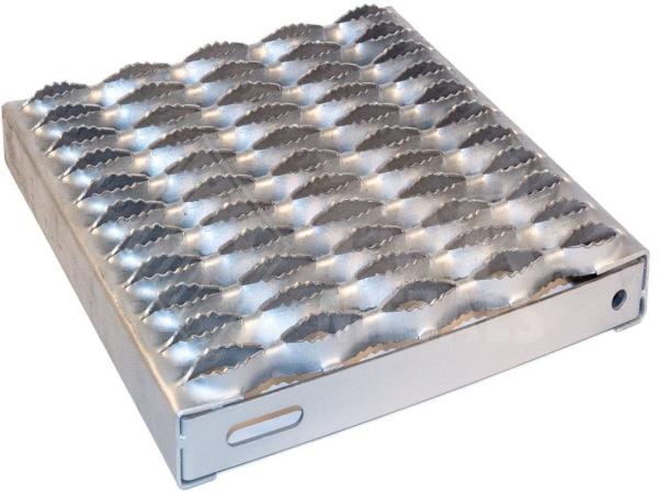 Buy cheap Safety Anti Skid Metal Plate Grating , Durable Slip Resistant Steel Plate from wholesalers