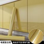 Transform Your Home with Self Adhesive Gold Stainless Steel Contact Paper Rust