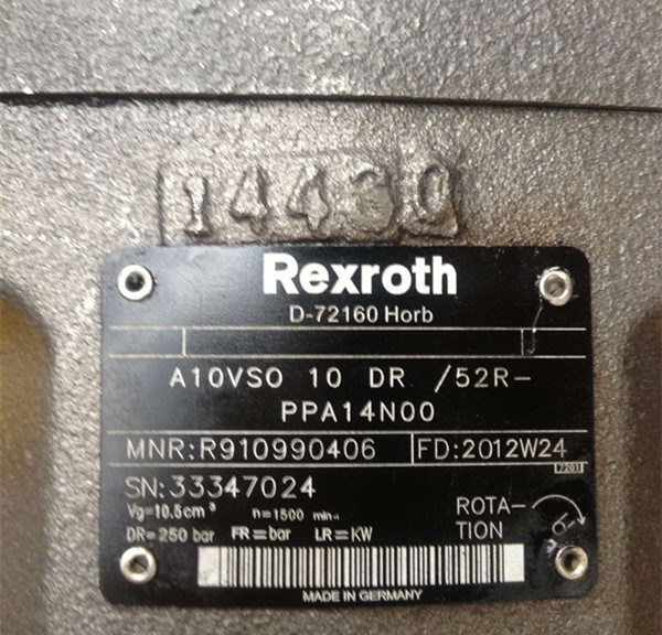 A10VSO Series Hydraulic Piston Pump usded for Excavator Made in china