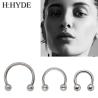 Buy cheap Custom made multi color nose ring body piercing jewelry factory from wholesalers