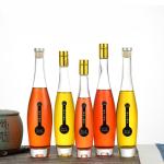 275ml 375ml 500ml Bowling Glass Whiskey Bottle With Corks