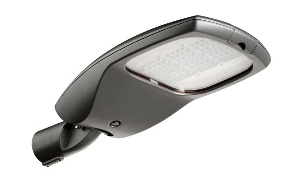 Quality Roadway Black LED Street Light With Meanwell / Sosen Flicker Free Driver for sale