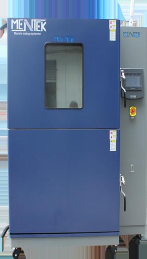 Buy cheap 100 Liters Thermal Shock Chamber -40℃ Air Cooling Two Zone Basket Transition from wholesalers